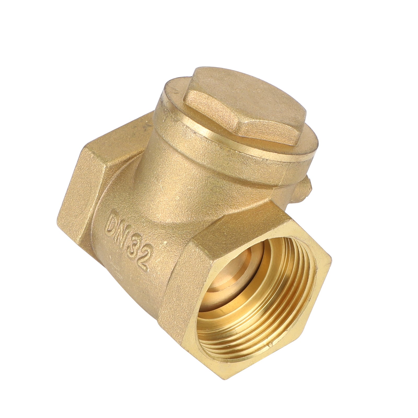 1/2" 3/4" 1" 2" Female Thread Brass Horizontal DN15 Non-Return Swing Check Valve