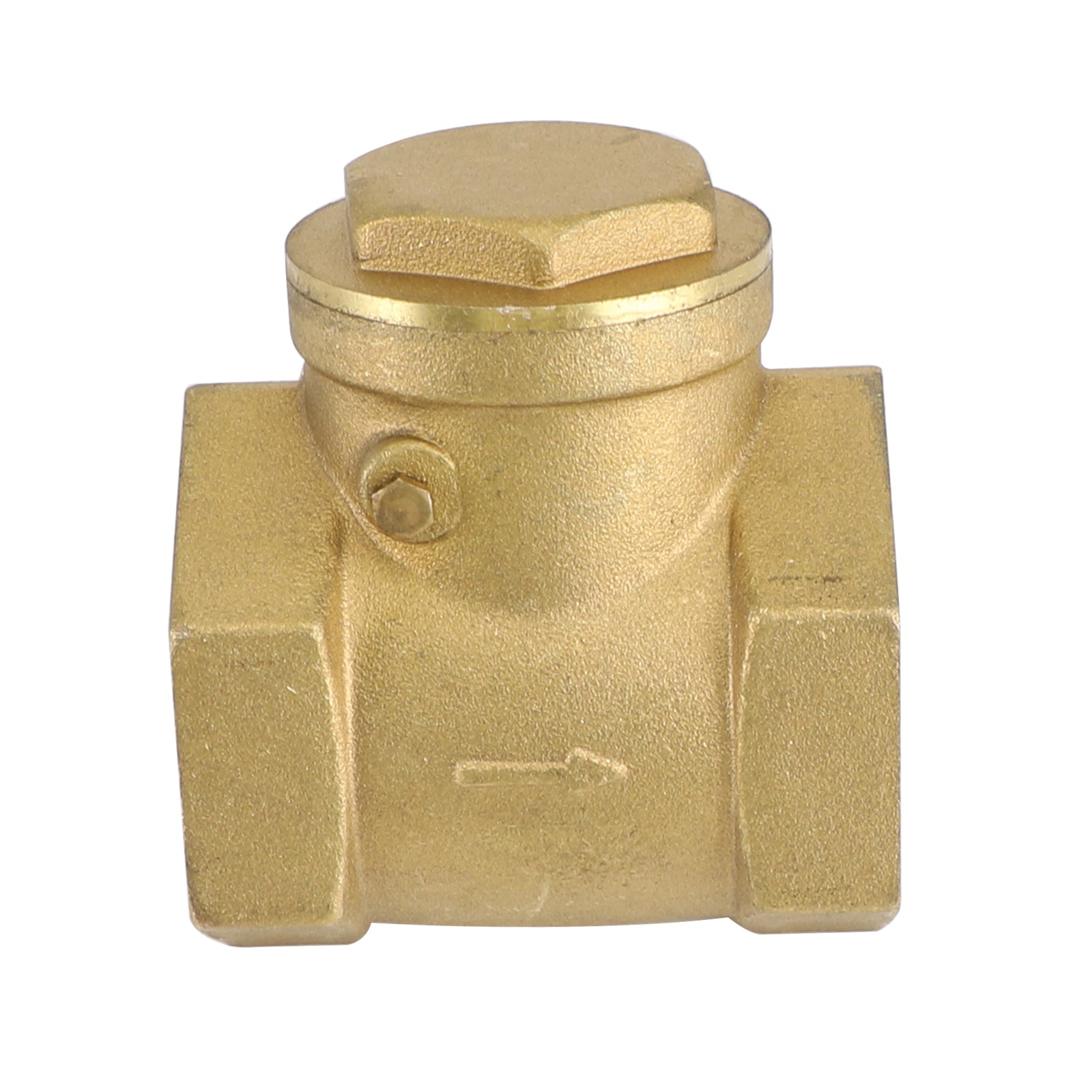 1/2" 3/4" 1" 2" Female Thread Brass Horizontal DN15 Non-Return Swing Check Valve