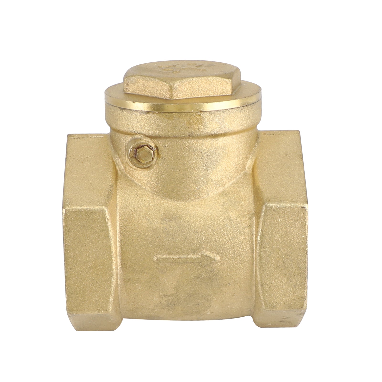 1/2" 3/4" 1" 2" Female Thread Brass Horizontal DN15 Non-Return Swing Check Valve