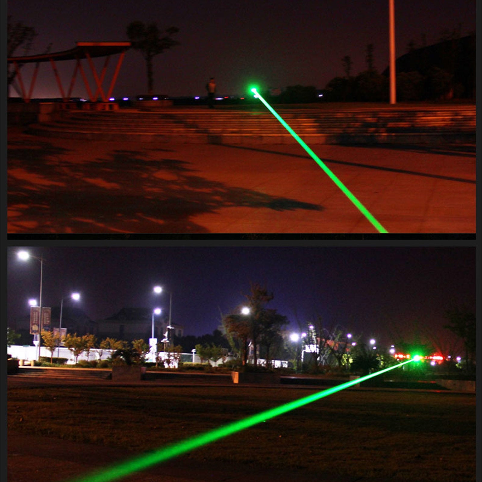 Rechargeable 900Miles Red/Green Laser Pointer Lazer Pen 650nm/532nm Visible Beam