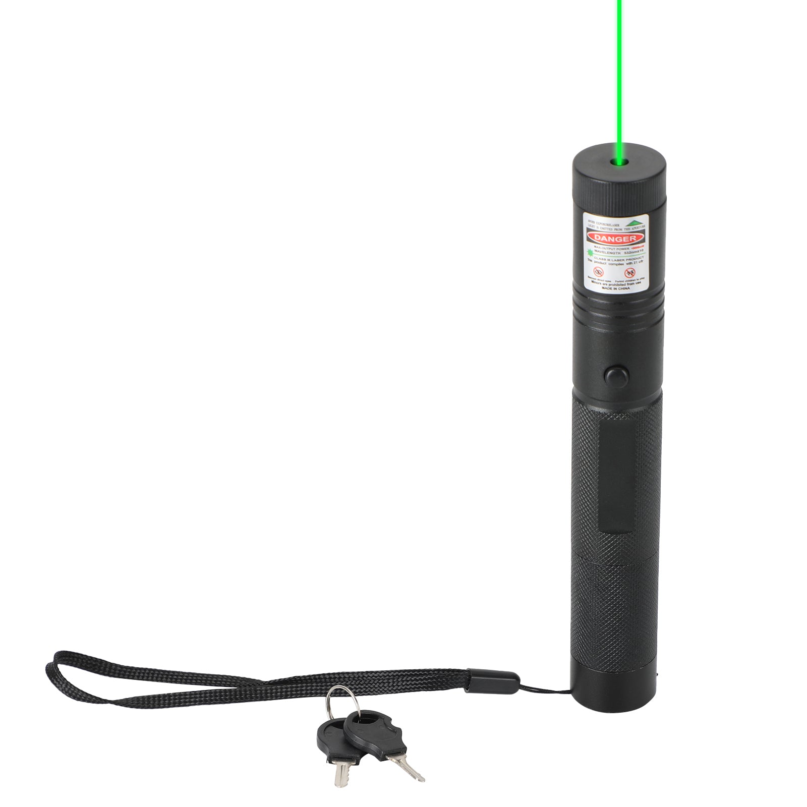 Rechargeable 900Miles Red/Green Laser Pointer Lazer Pen 650nm/532nm Visible Beam