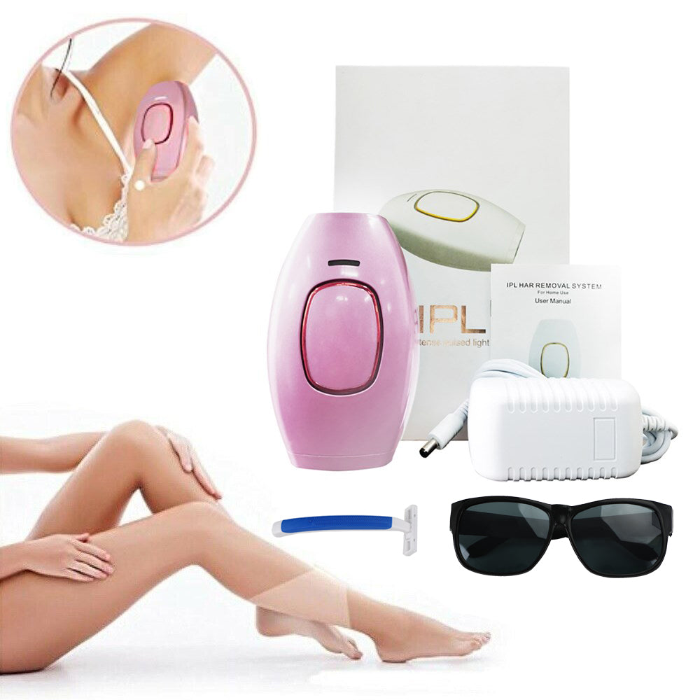 IPL Laser Hair Remover Handheld Home Hair Removal System Pain Free 500000 Flash Generic