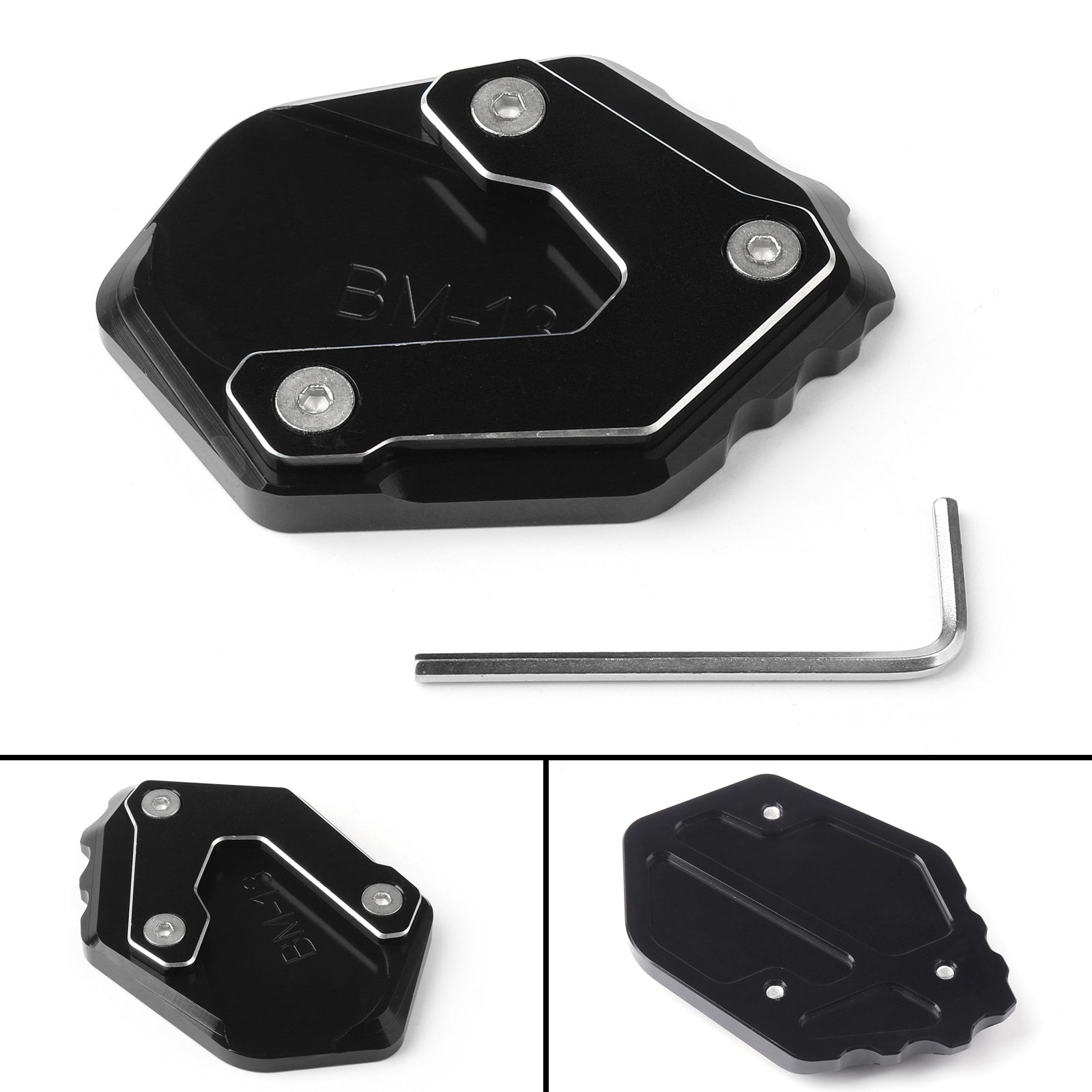 Standaard Zijstandaard Plaat Verlengstuk Voor BMW R1200GS LC 2013-18 F750GS 18-19 Generiek