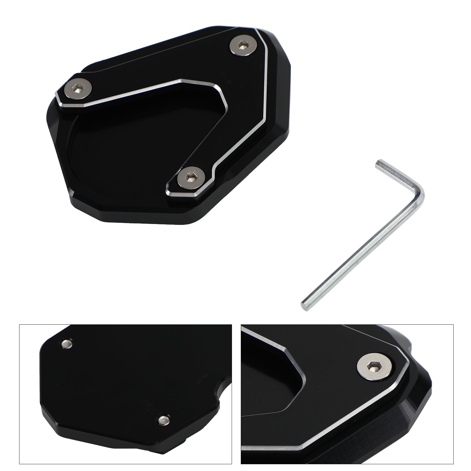 Kickstand Side Stand Extension Pad For BMW R NINE T 2014-2017 R1200RT 2004-2013 Generic