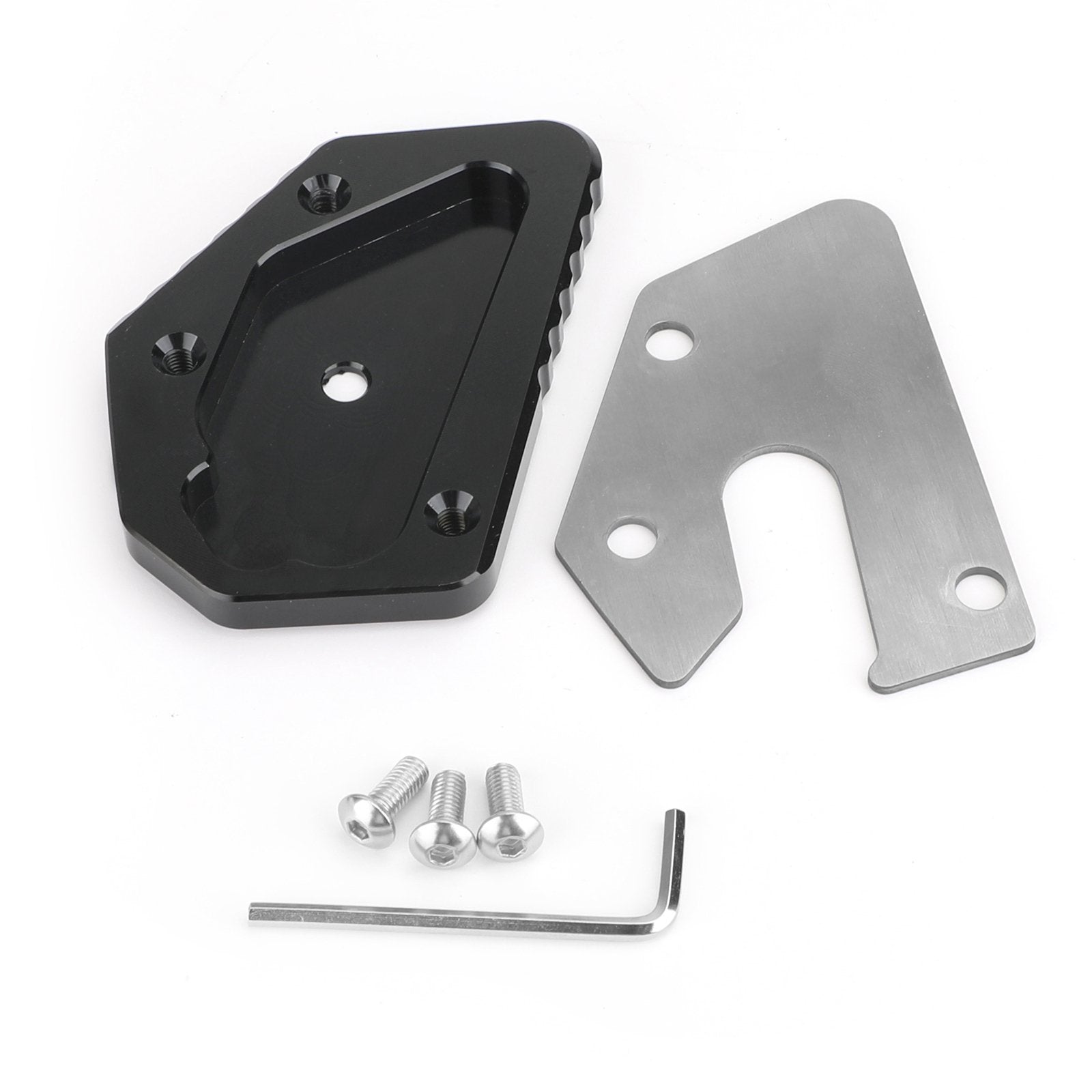 CNC Kickstand Zijstandaard Plaat Verlengstuk Voor SUZUKI DL650 V-STROM 650 12-19 Generiek