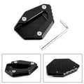 CNC Side Stand Kickstand Enlarger Plate For YAMAHA MT-07 FZ-07 TRACER 700 14-19