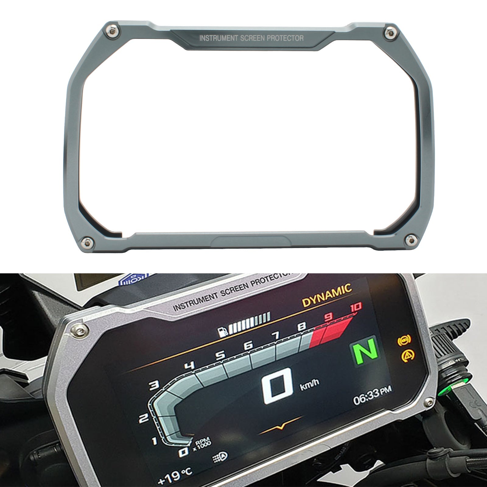 Snelheidsmeter Cover Guard Bescherm Zwart Fit Voor Bmw R1200Gs 18-20 R1250Gs 19-20 Rood Generiek