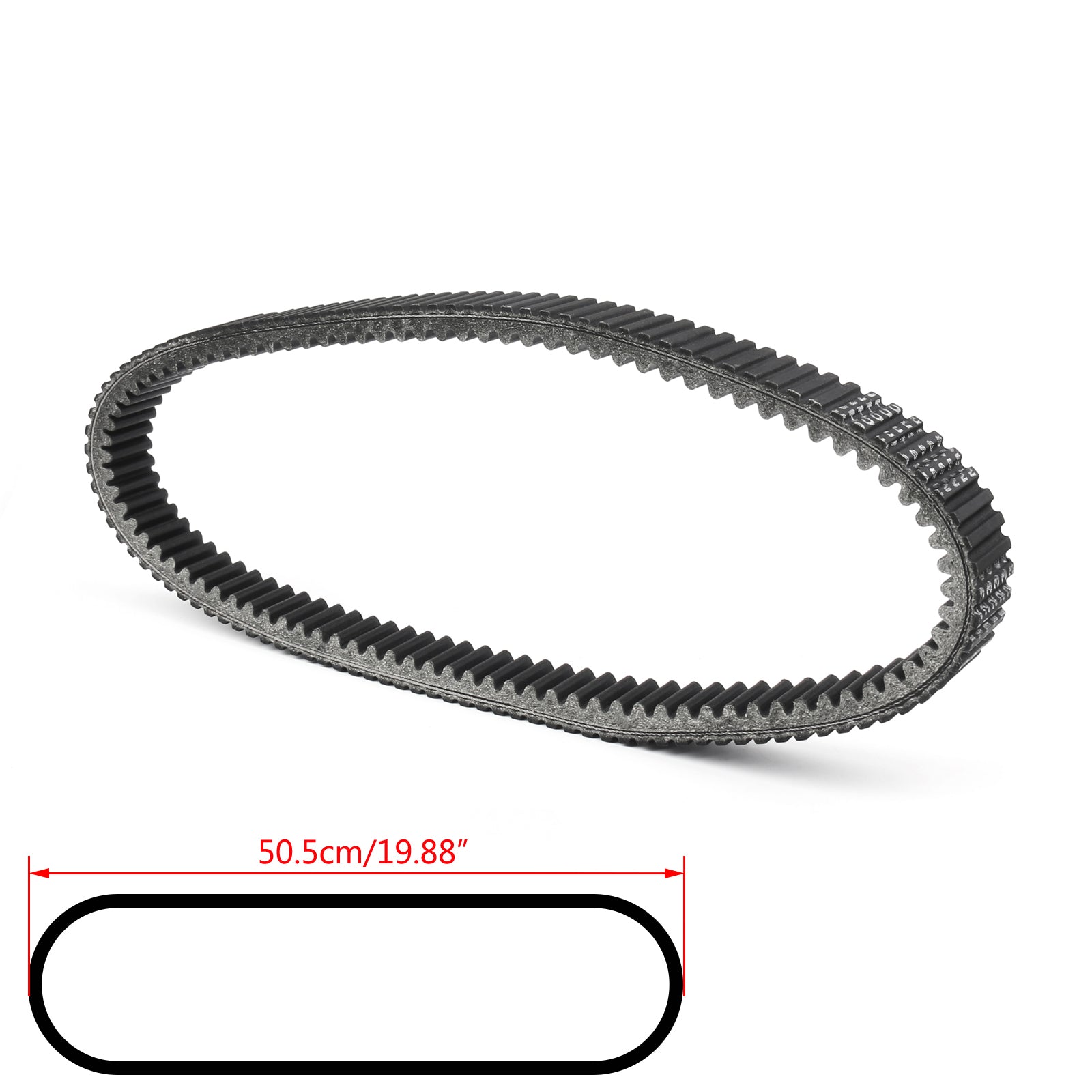 Drive Belt For Kawasaki 15-18 MULE PRO-FX PRO-FXT PRO-DX PRO-DXT 59011-0037 Generic