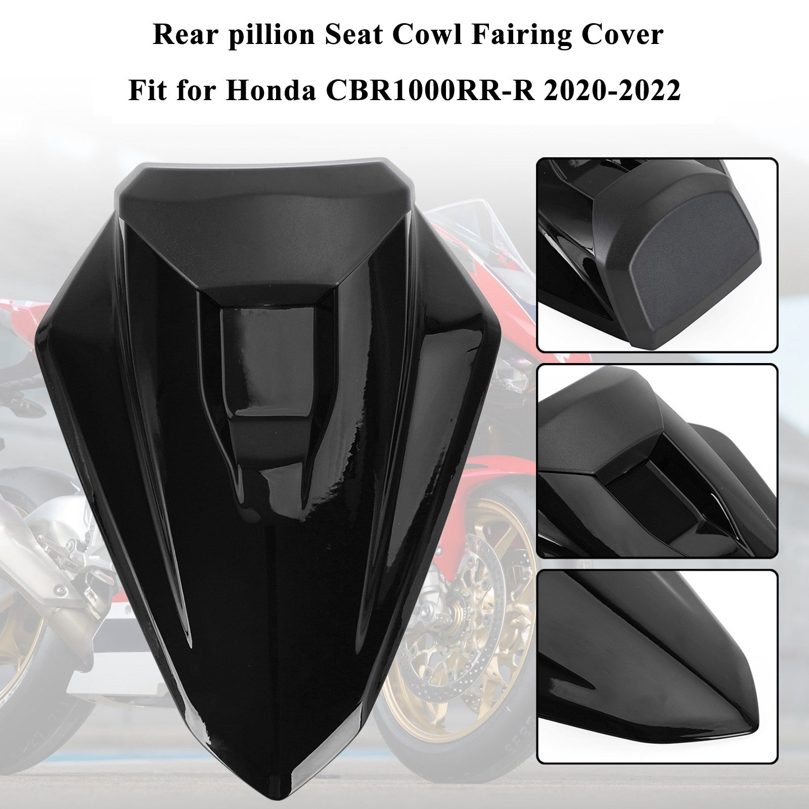 Rear Pillion Seat Cowl Fairing Cover For Honda CBR1000RR-R 2020-2024