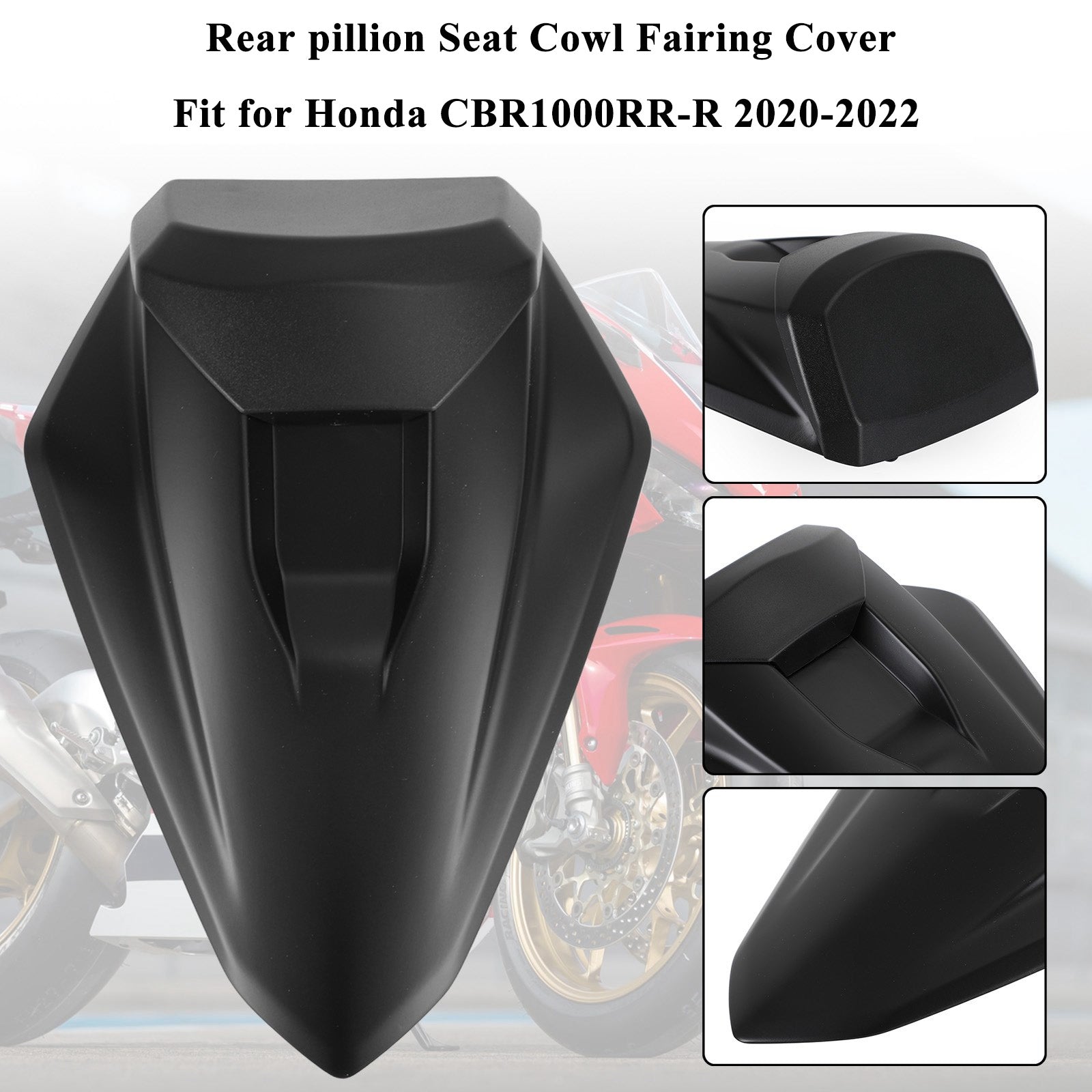 Rear Pillion Seat Cowl Fairing Cover For Honda CBR1000RR-R 2020-2024