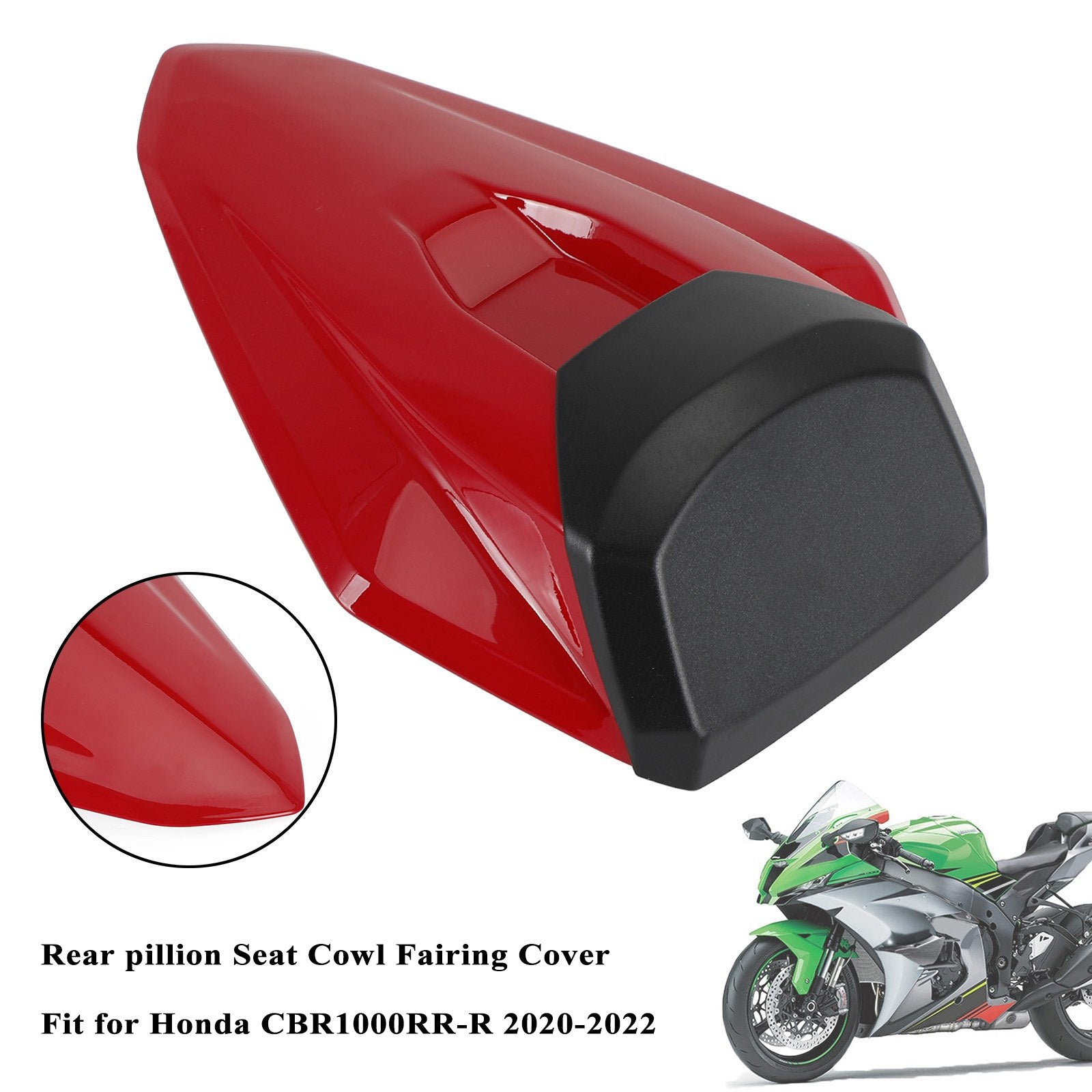 Rear Pillion Seat Cowl Fairing Cover For Honda CBR1000RR-R 2020-2024