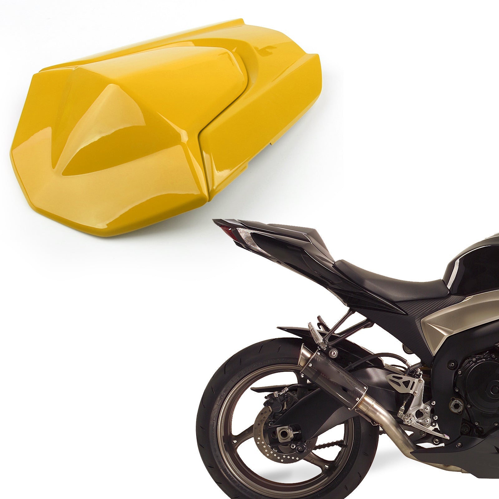 Couvercle de carénage de capot de siège de passager arrière Suzuki GSXR1000 K9 2009-2017