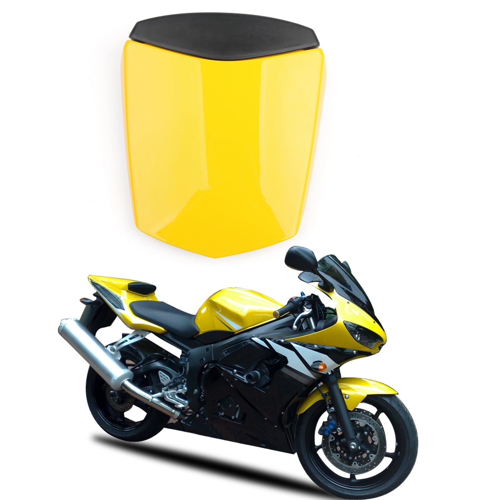 2006-2009 Yamaha YZF Yamaha R6S Capot de carénage de siège arrière générique