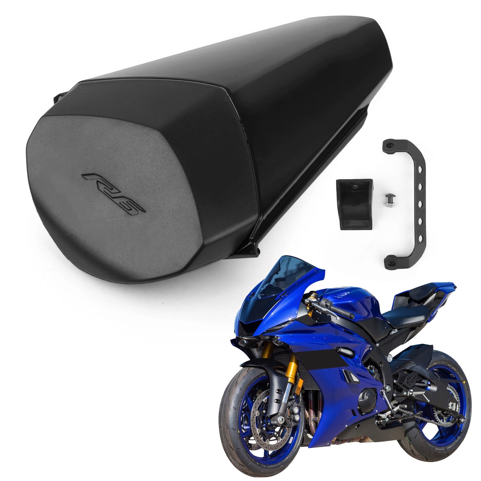 Couvercle de carénage de capot de siège arrière pour Yamaha YZF-R6 YZF R6 générique 2017 – 2023