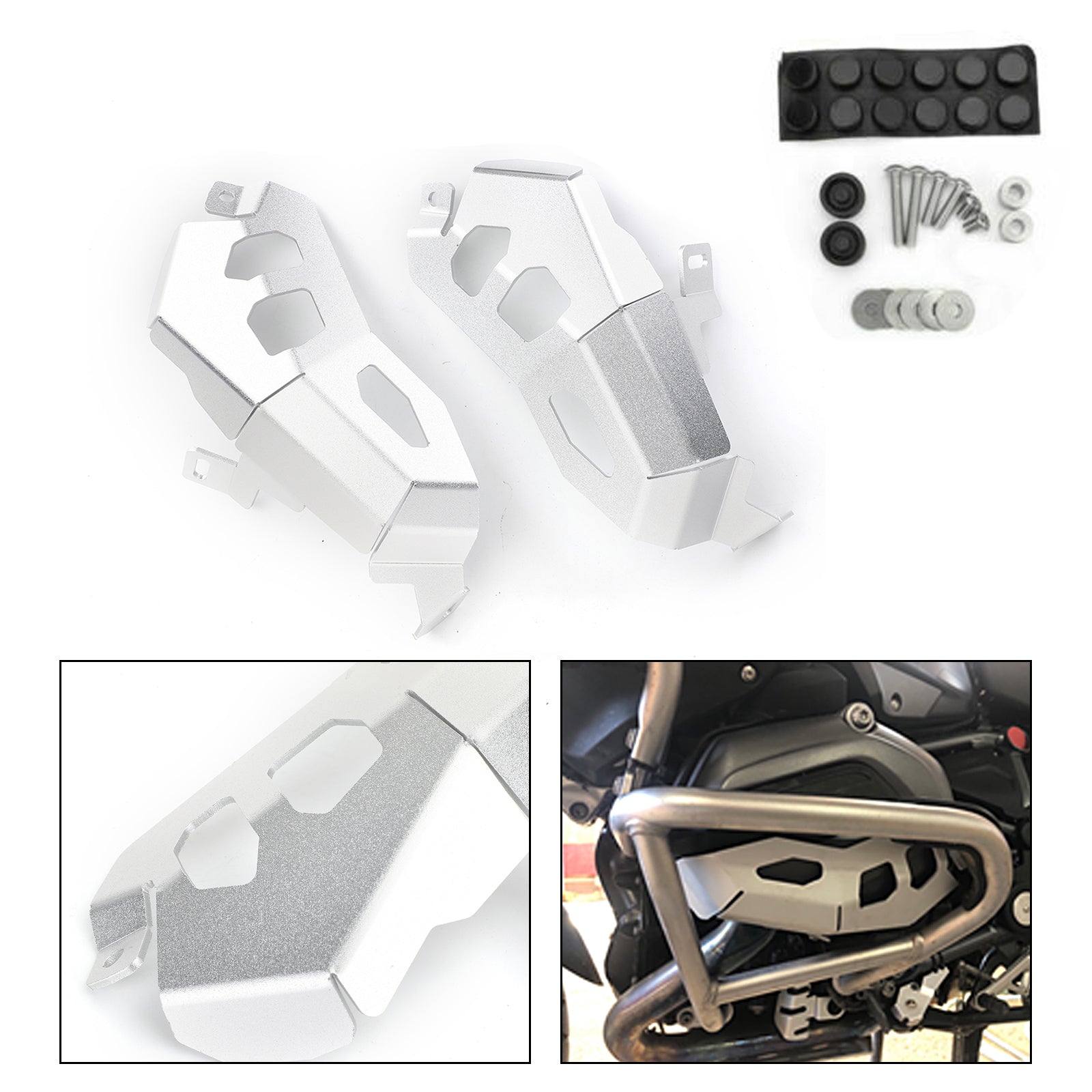 Cylinder Head Guards Protector Cover Fit for BMW R1200GS R 1200 GS ADV 2015-2019