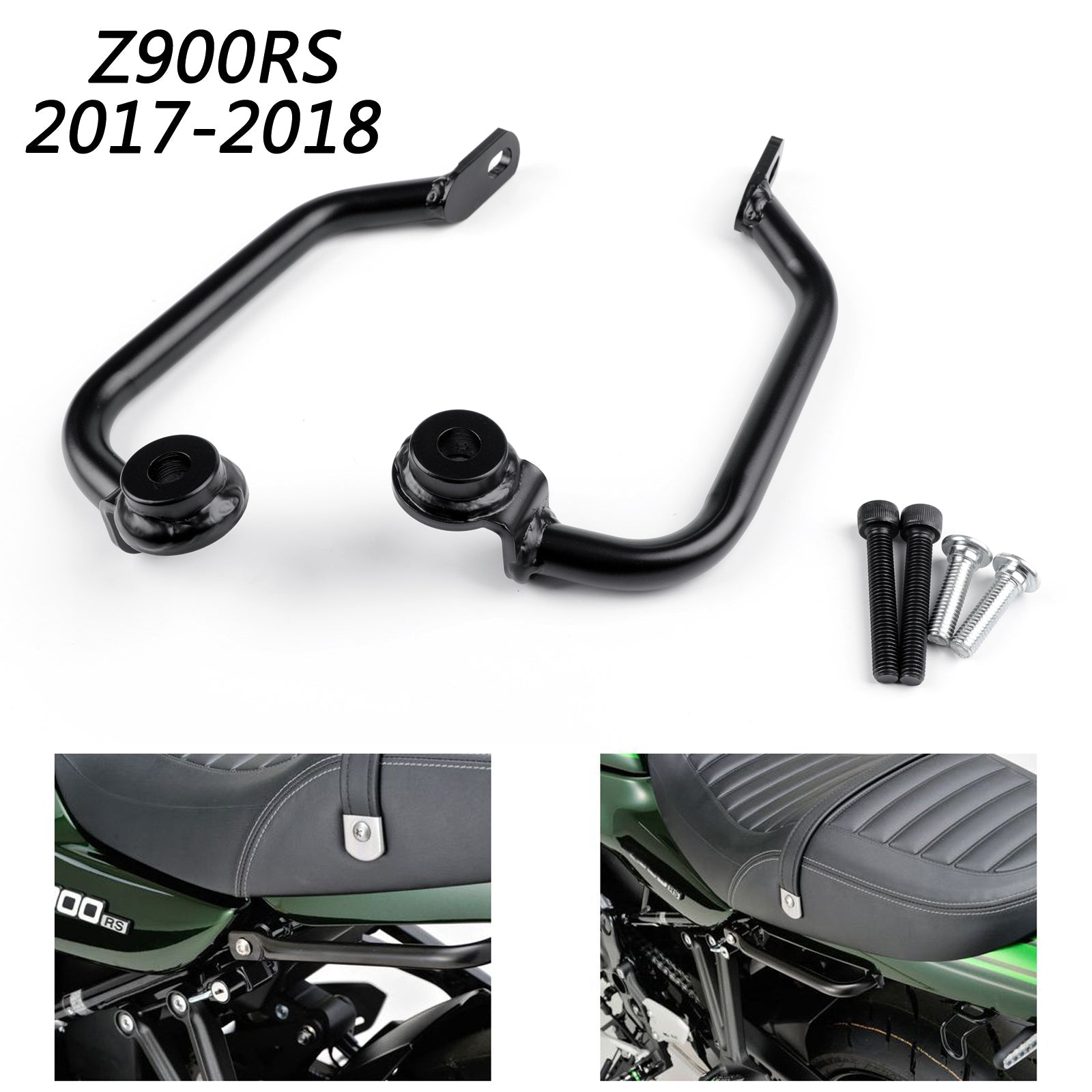 Passenger Rear Seat Handle Grab Bar Hand Rail For Kawasaki Z9RS 217-18