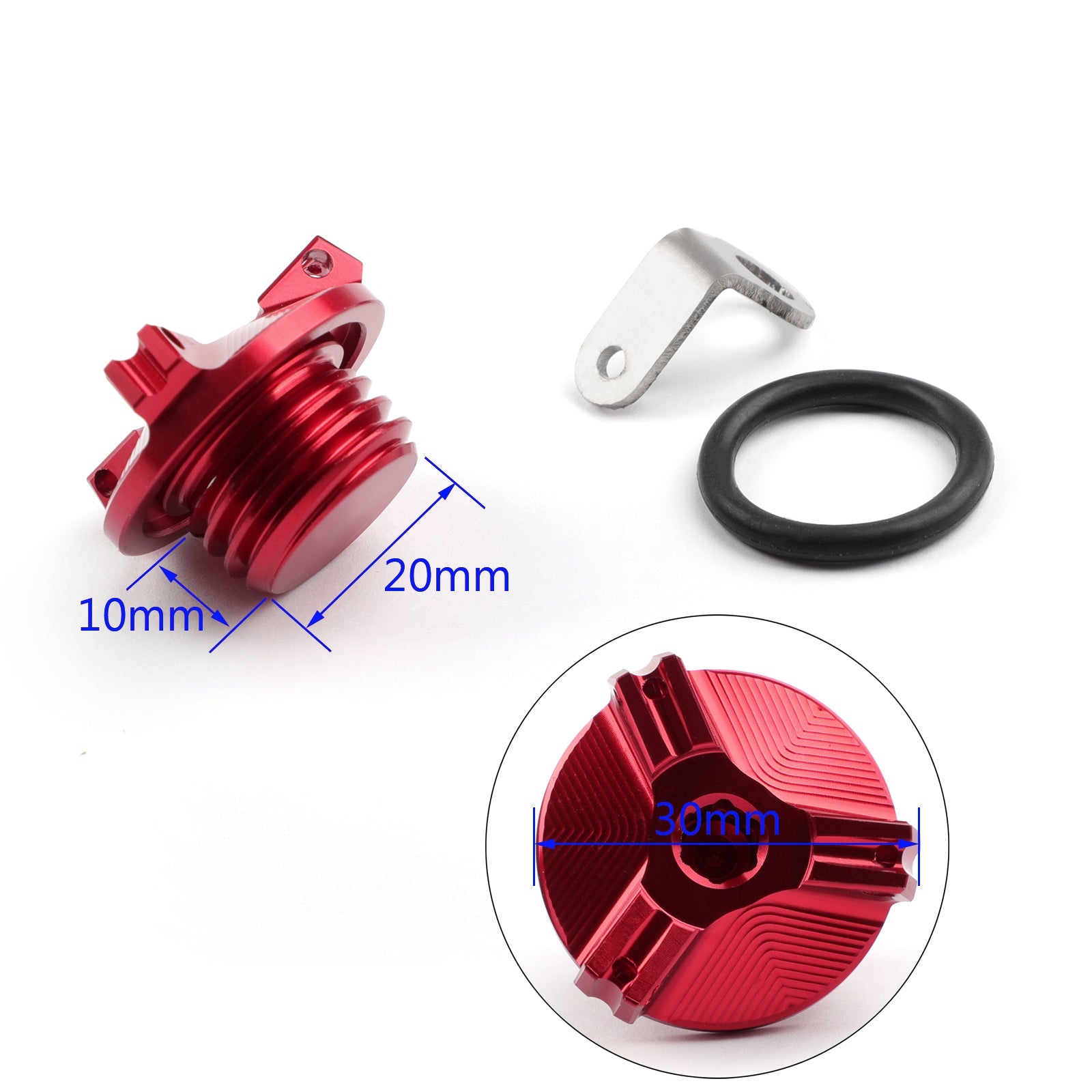 M20 Engine Oil Filler Plug Fill Cap Screw For Honda Ducati Kawasaki Yamaha