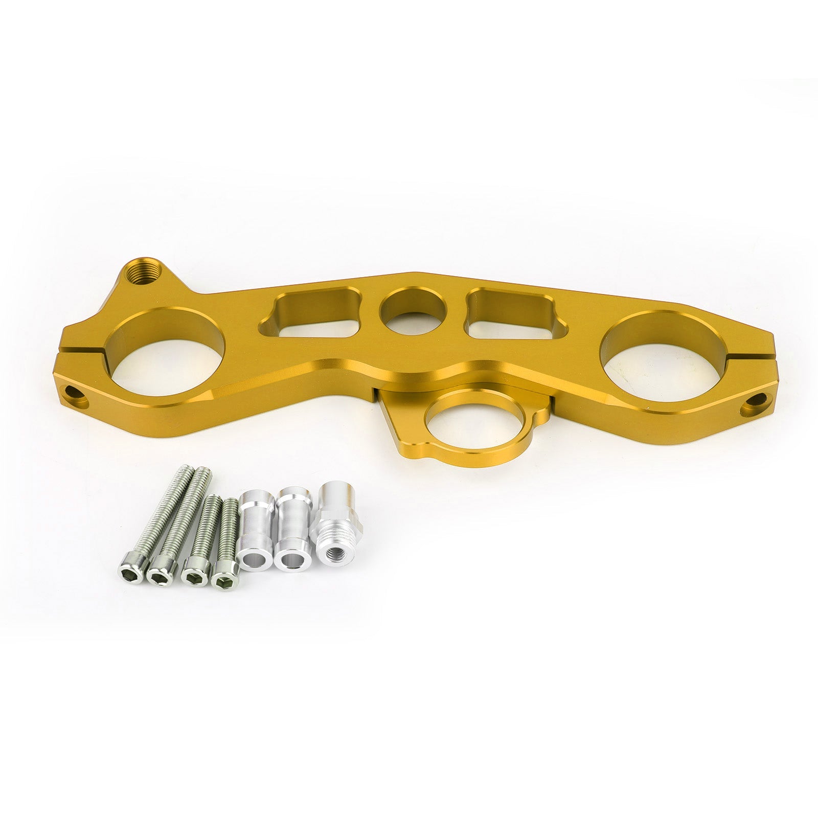 Verlagen van de Triple Tree Front End Upper Top Clamp voor Kawasaki ZX6R 2009-2012 Generiek