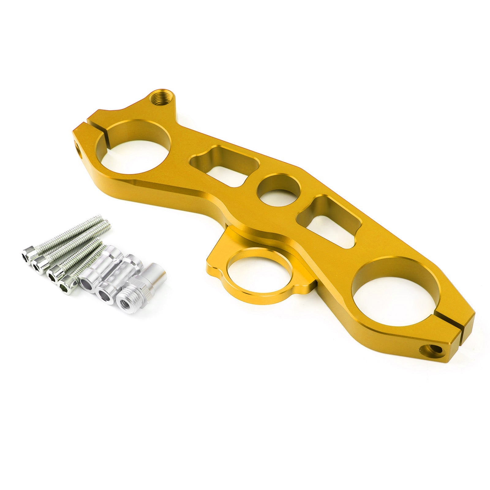 Verlagen van de Triple Tree Front End Upper Top Clamp voor Kawasaki ZX6R 2009-2012 Generiek