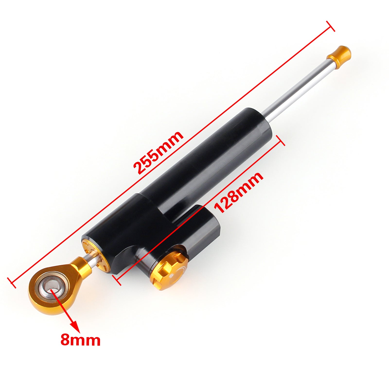 Stabilisateur d'amortisseur de direction de moto pour Kawasaki ZX6R 2007-2008 générique