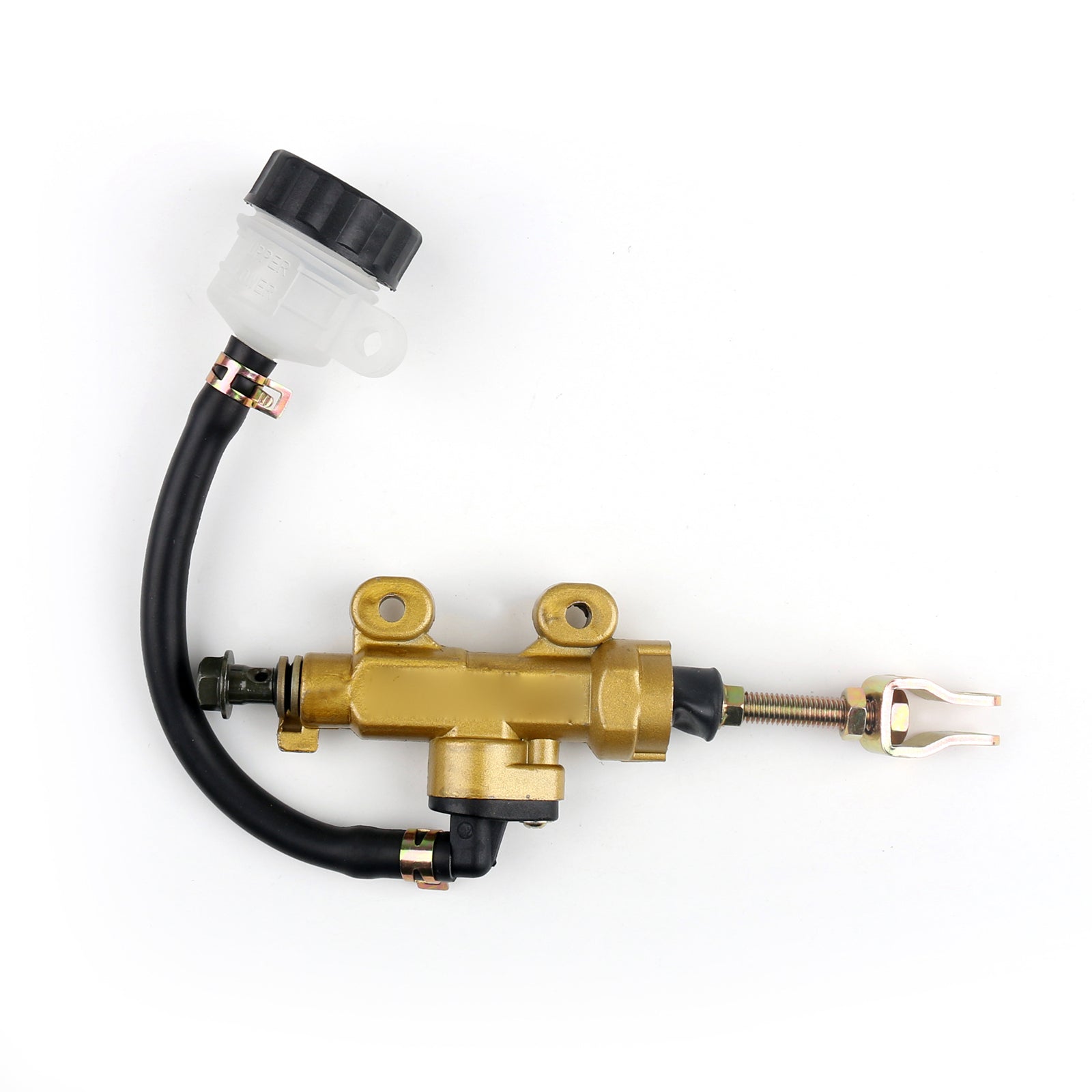 Motorcycle Universal Rear Master Cylinder Hydraulic Brake Pump Fluid Reservoir Generic