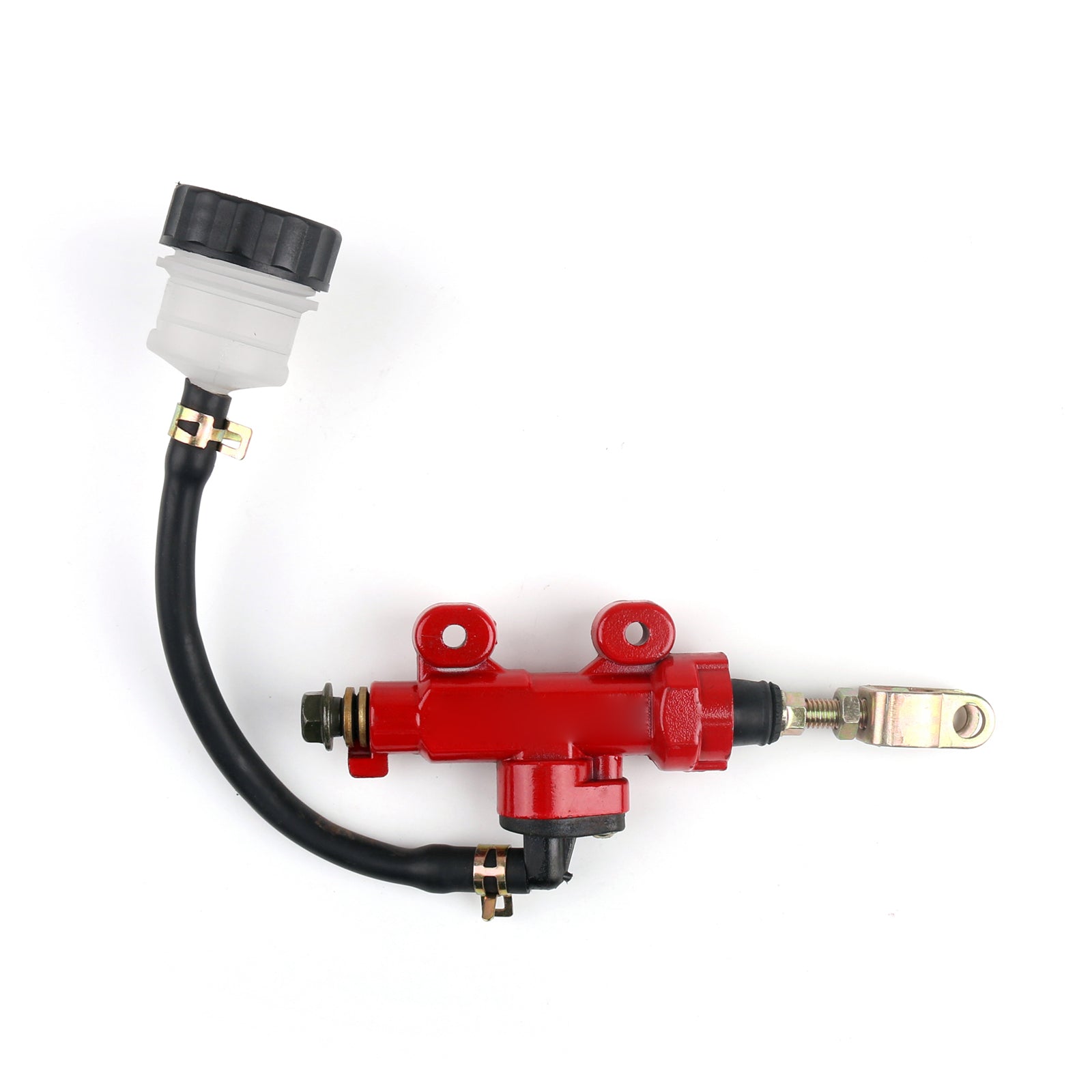 Motorcycle Universal Rear Master Cylinder Hydraulic Brake Pump Fluid Reservoir Generic