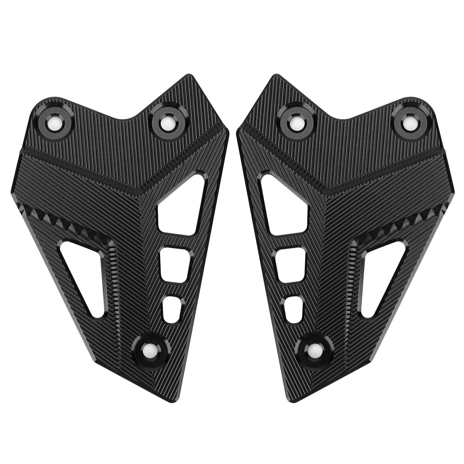 Plaques de protection de talon en aluminium CNC, adaptées à Kawasaki Z900 ZR900 2017 – 2020 générique