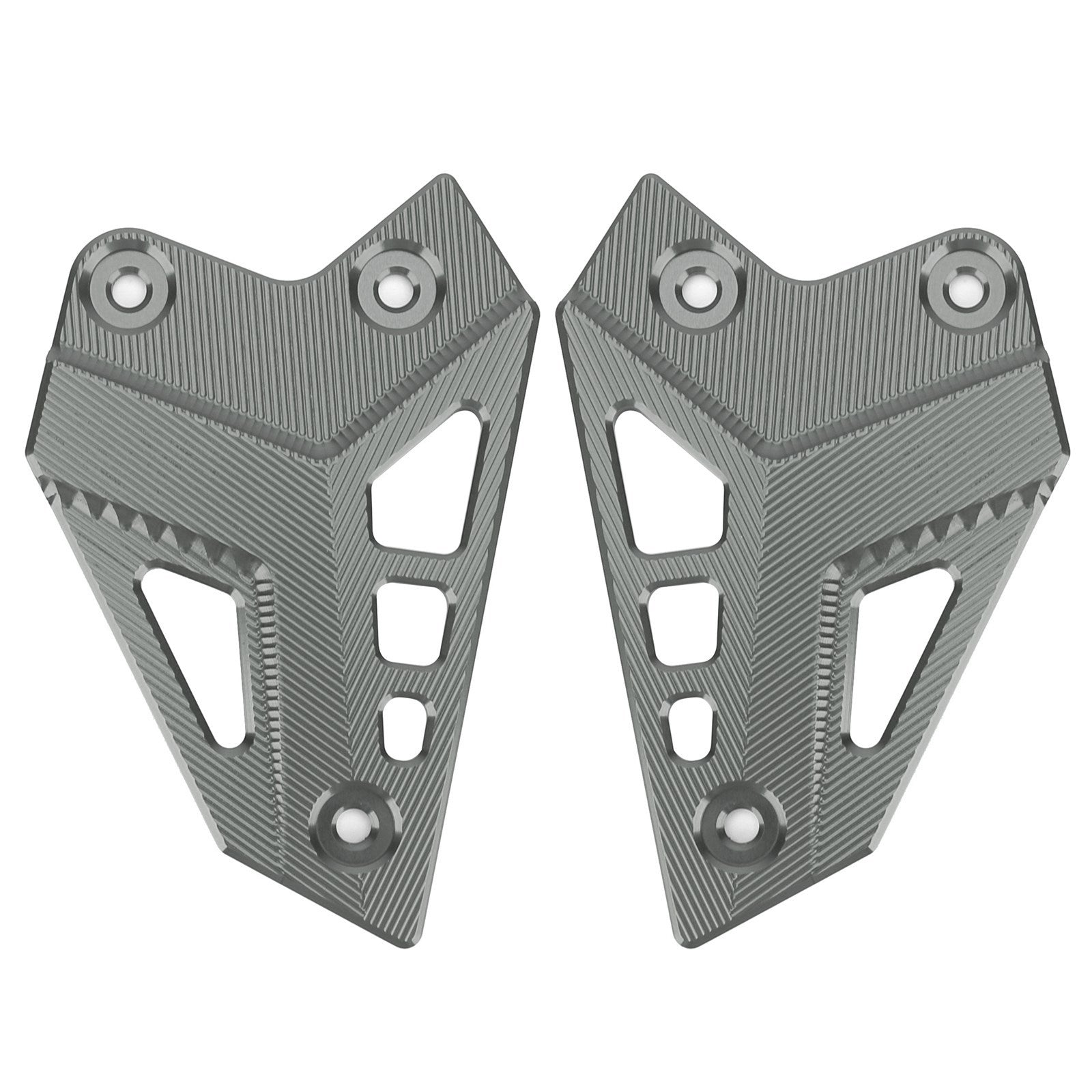 Plaques de protection de talon en aluminium CNC, adaptées à Kawasaki Z900 ZR900 2017 – 2020 générique