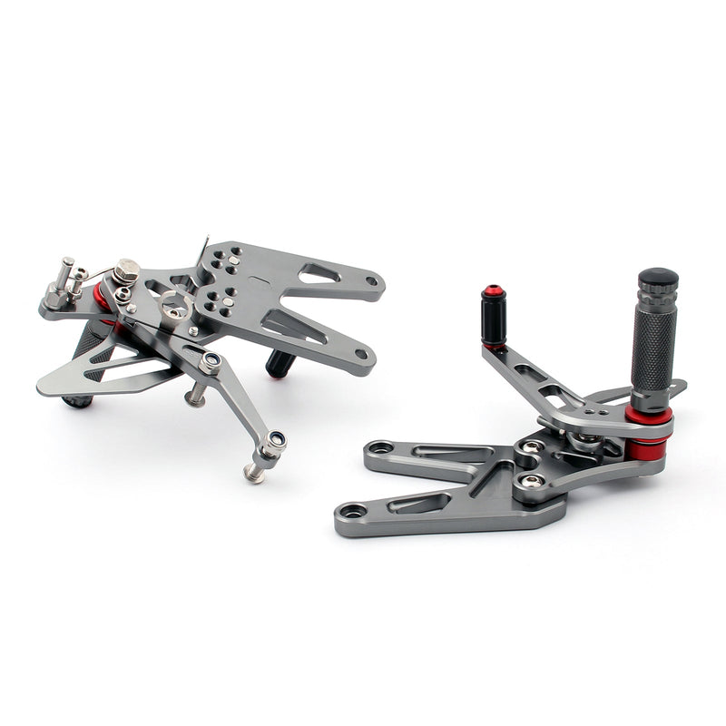 Rearset Rear set Footpegs Adjustable For Yamaha YZF 600 R6 2003-2005 Generic