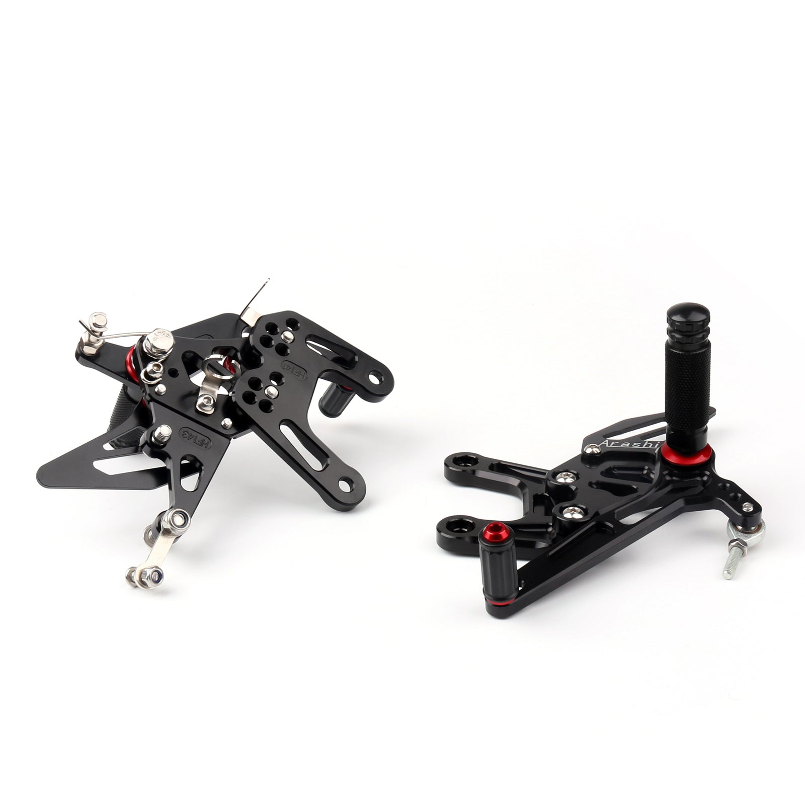 Racing Rearsets Footpegs Footrest For Kawasaki Ninja ZX10R ZX1000 2011-2015