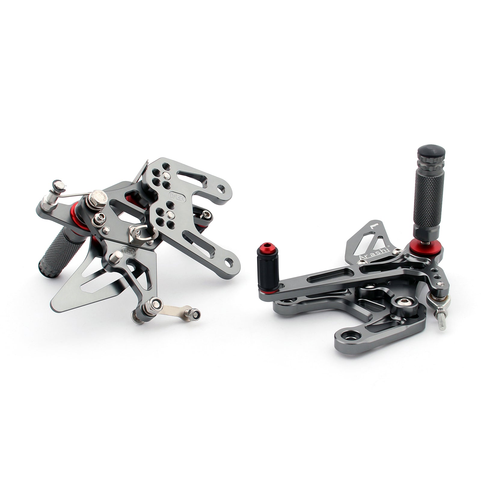 Racing Rearsets Footpegs Footrest For Kawasaki Ninja ZX10R ZX1000 2011-2015