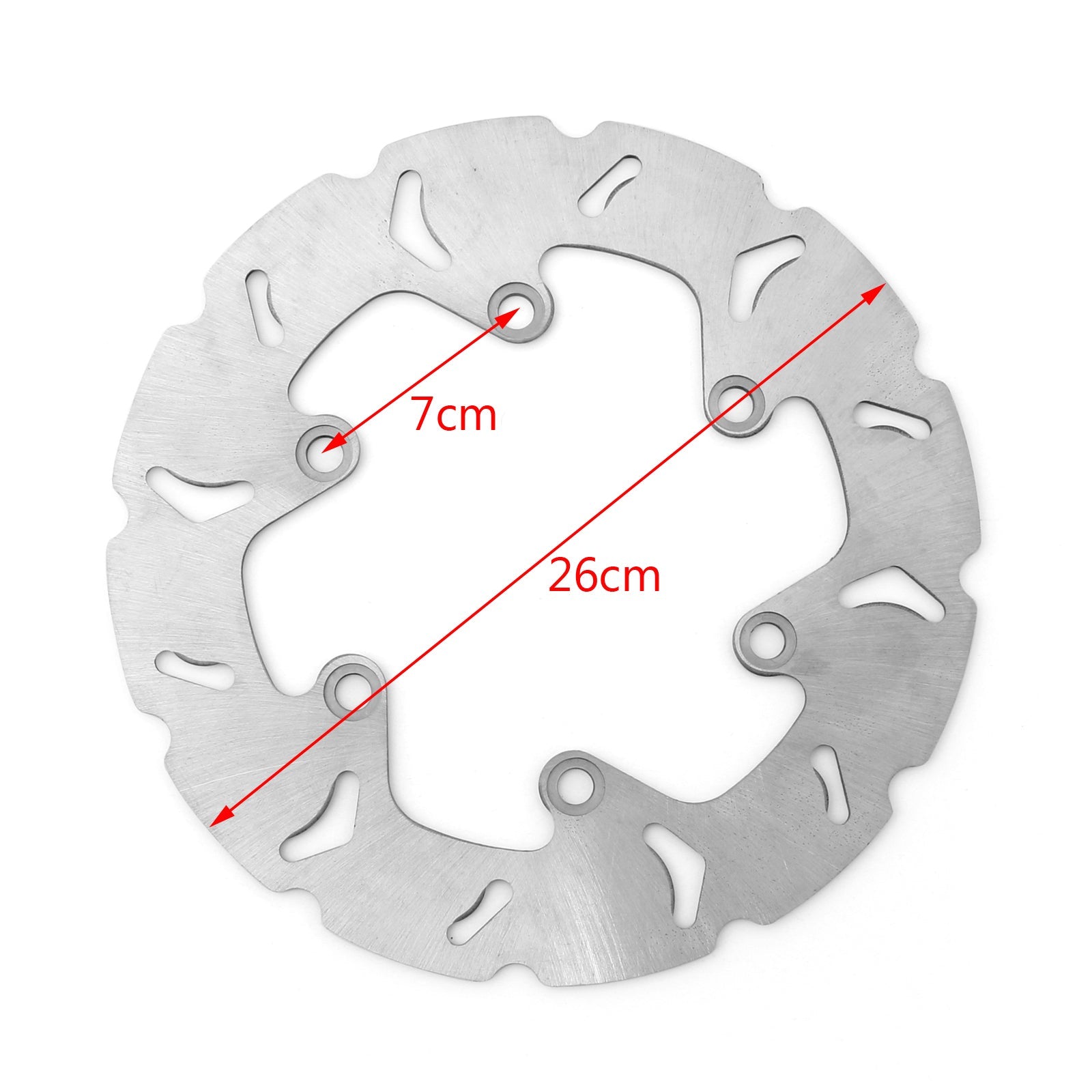 Front Brake Disc Rotor For Suzuki AN250 K1/K2 01-02 AN400 W/X/Y Kawasaki SC250 Generic