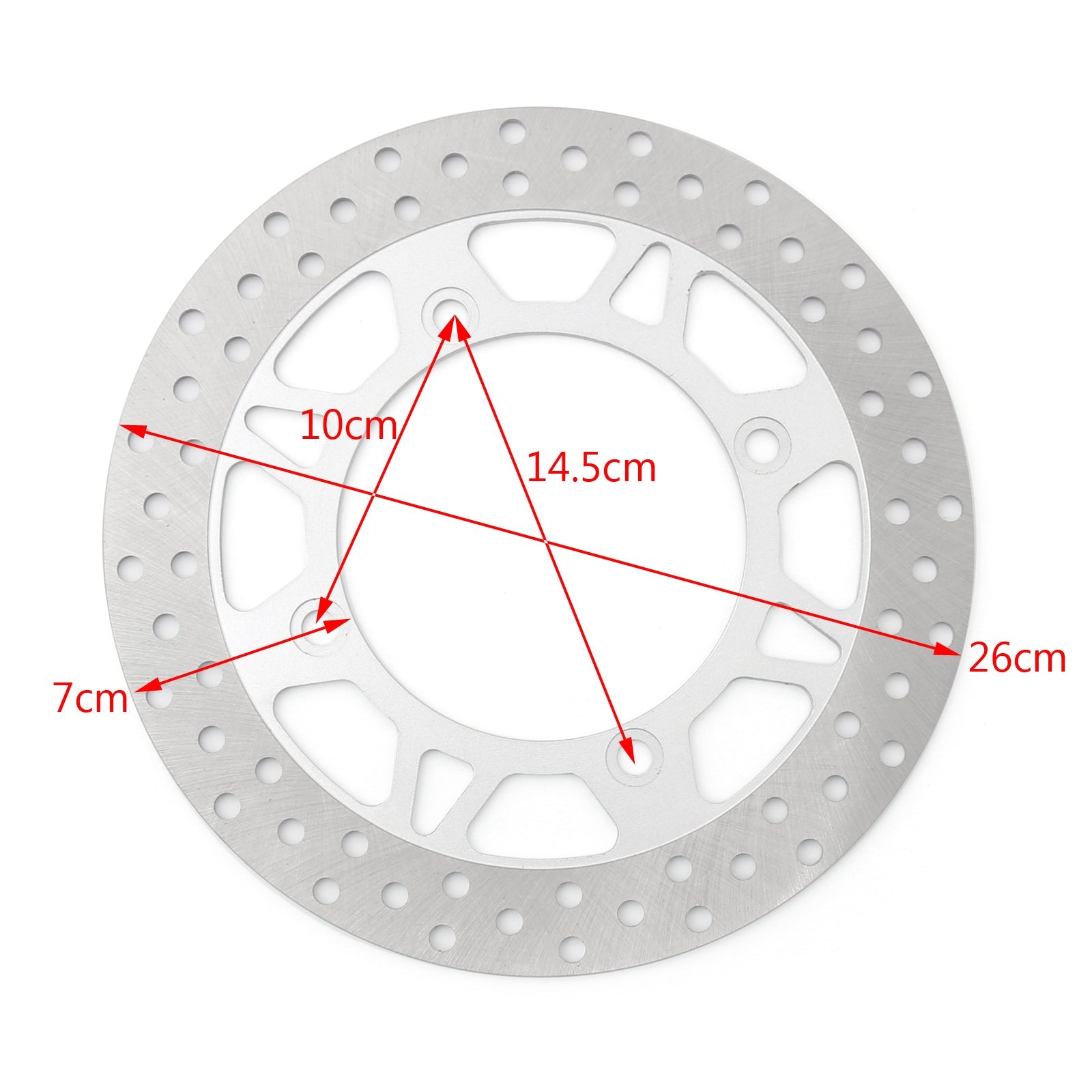 Front Brake Disc Rotor For Suzuki AN650 Burgman Skywave 650 2001 2002 2003 Generic