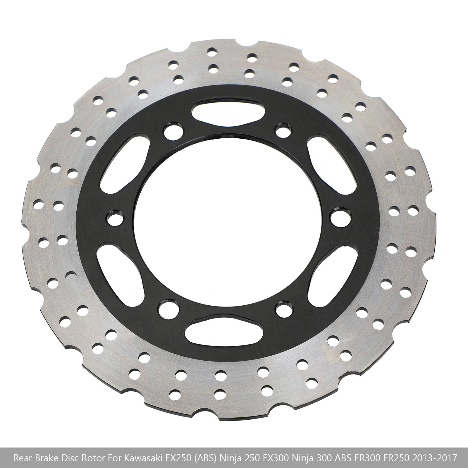 Rear Brake Disc Rotor MD4163C For Kawasaki Ninja 250 300 EX250/300 ER250/300 Generic