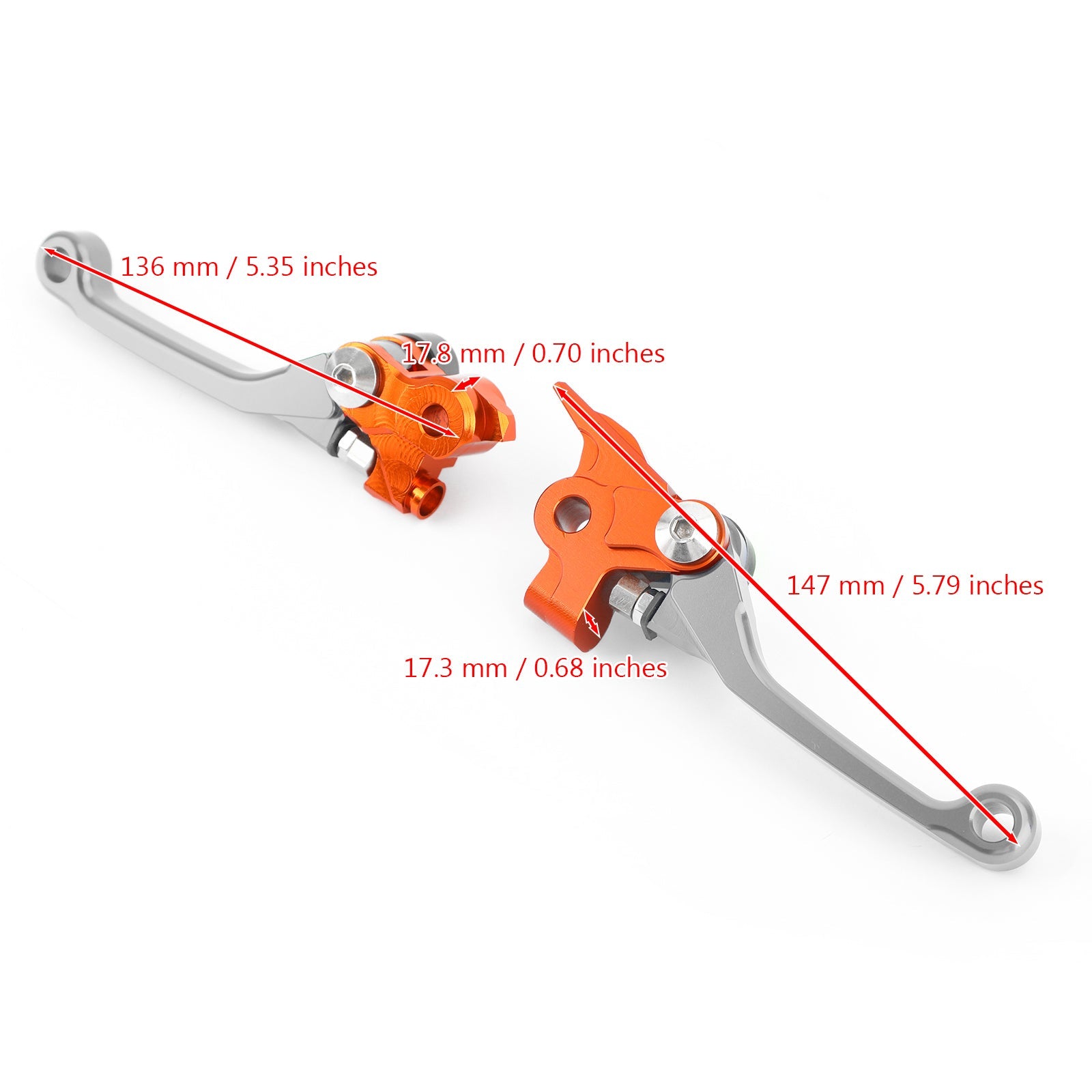 Husqvarna TC125 TC250 TE150 TE250 TE300 FC250 FC350 Remkoppelingshendels