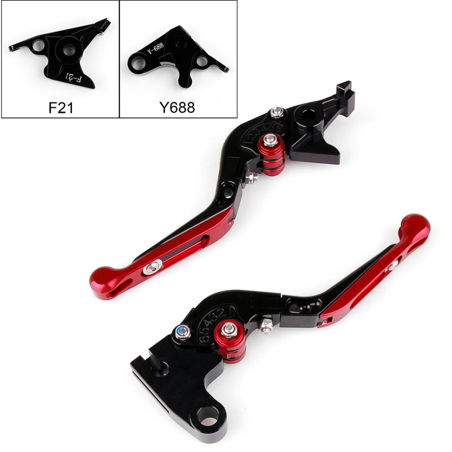 Adjustable Folding Extendable Brake Clutch Levers For Yamaha YZF R1 1999-2001 Generic