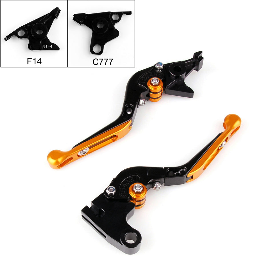 Adjustable Folding Extendable Brake Clutch Levers For Yamaha FJR 1300 Buell Generic