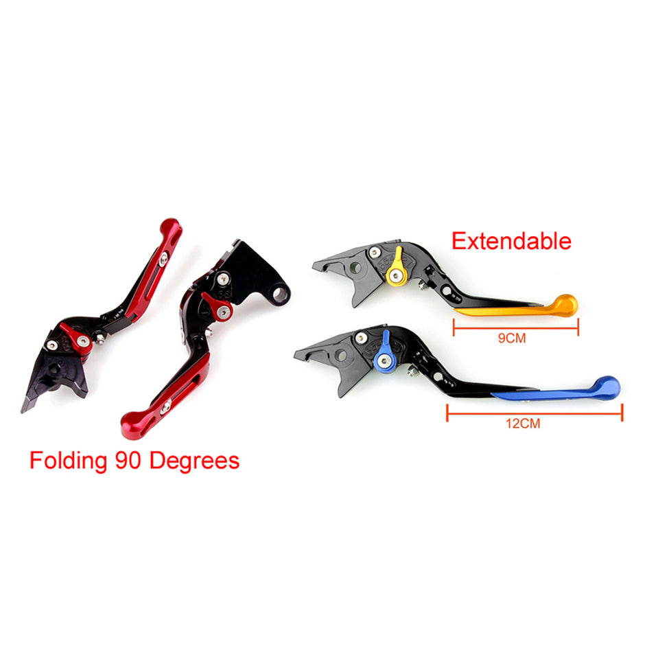 Adjustable Brake Clutch Levers For Ducati HYPERMOTARD 821/HYPERSTRADA 2013-2015 Generic