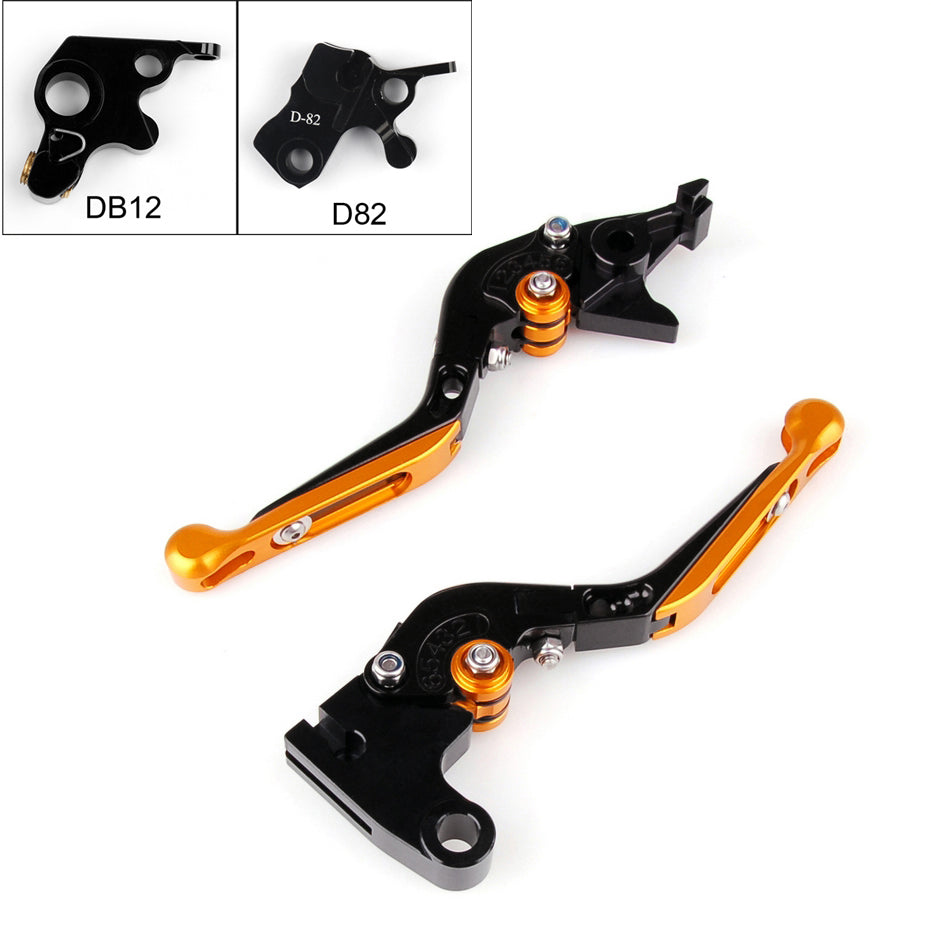 Adjustable Brake Clutch Levers For Ducati HYPERMOTARD 821/HYPERSTRADA 2013-2015 Generic