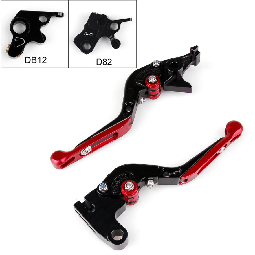 Adjustable Brake Clutch Levers For Ducati HYPERMOTARD 821/HYPERSTRADA 2013-2015 Generic