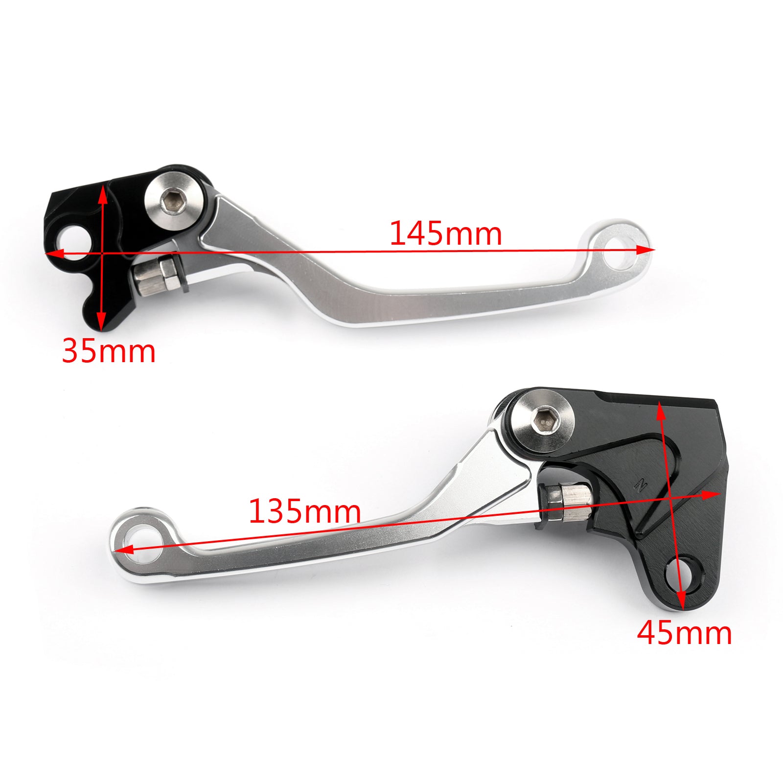 CNC Dirt Bike Pivot Brake Clutch Levers For Yamaha WR250F/450F 2005-2013 2006 Generic