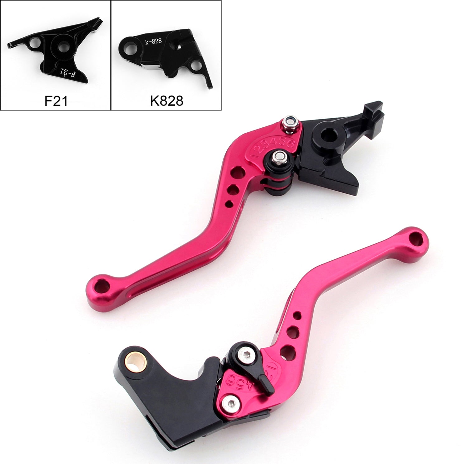 Short Brake Clutch Levers For Kawasaki Z750 2007-2012 Z800 2013-2014 Generic