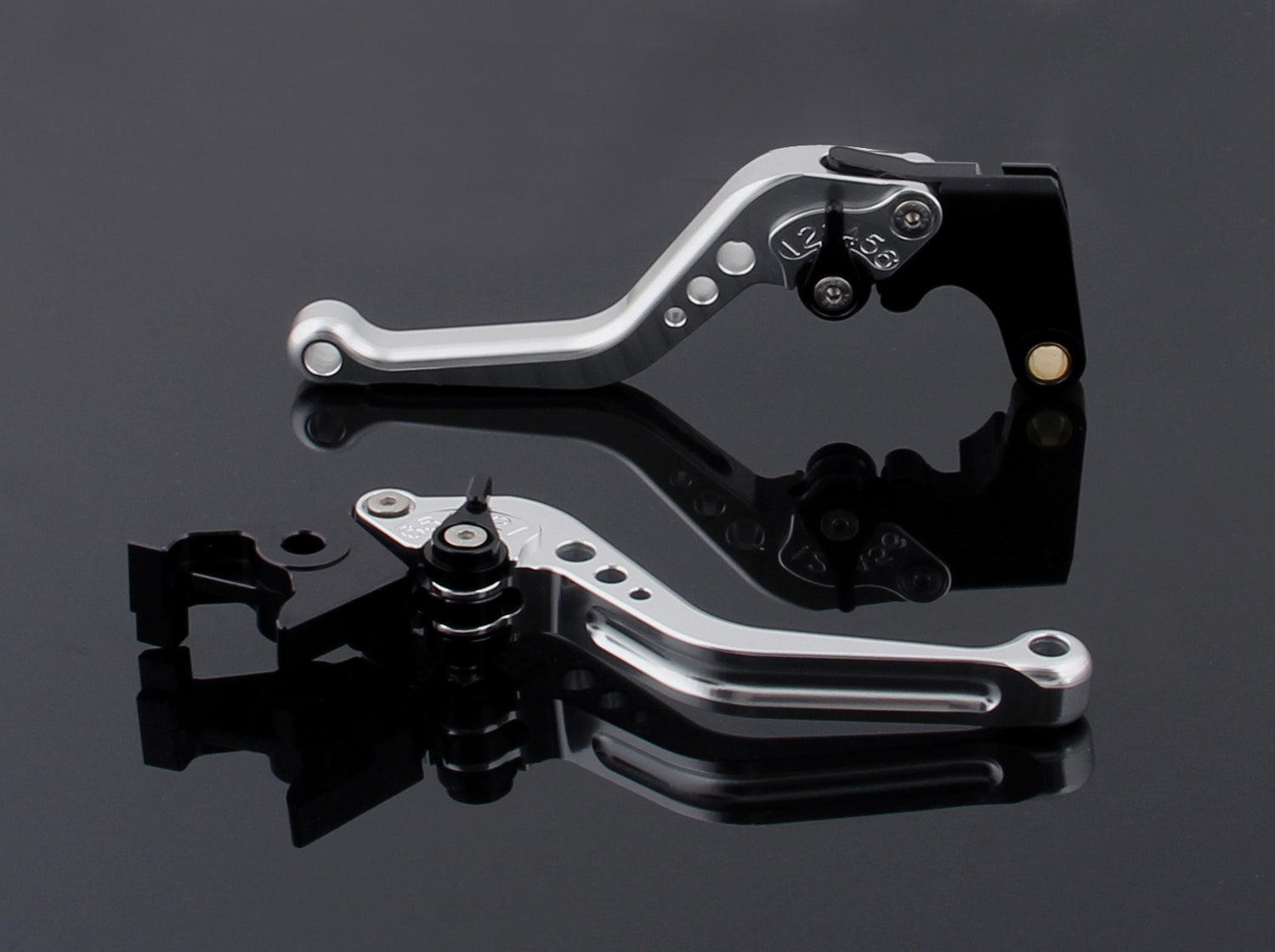 Short Brake Clutch Levers For Kawasaki Z750 2007-2012 Z800 2013-2014 Generic