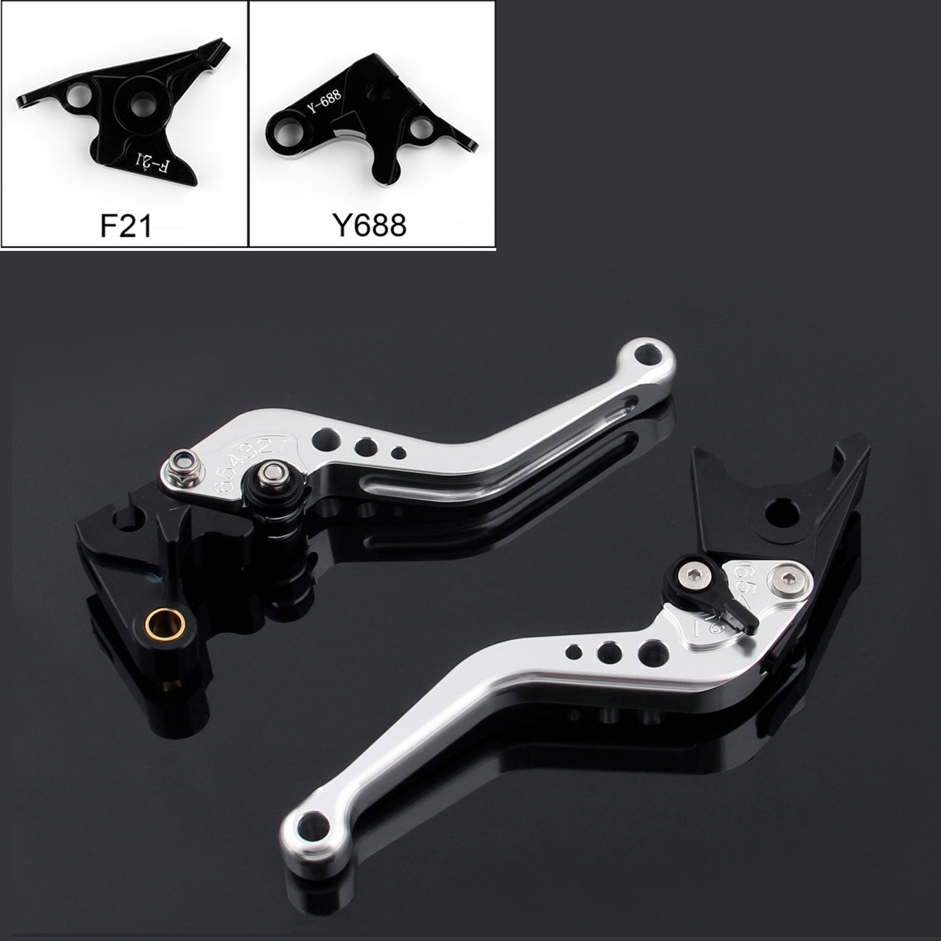 Short Brake Clutch Levers For Yamaha YZF 1000 R1 1999-2001 2000 Generic