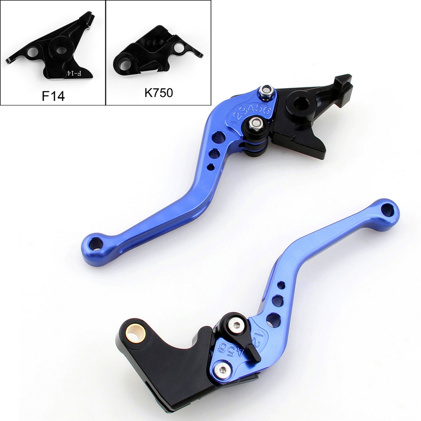 Brake Clutch Levers For Kawasaki ZX-6/ZZR6 ZX9R ZXR4 ZZR Z75S ER-5 ZR