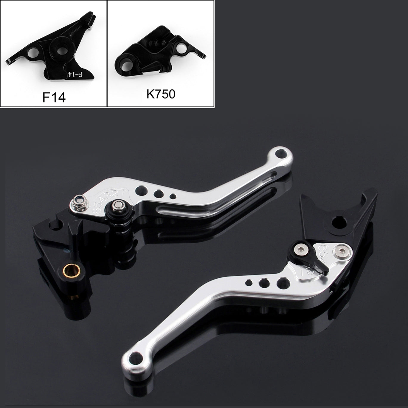 Brake Clutch Levers For Kawasaki ZX-6/ZZR600 ZX9R ZXR400 ZZR Z750S ER-5 ZR Generic