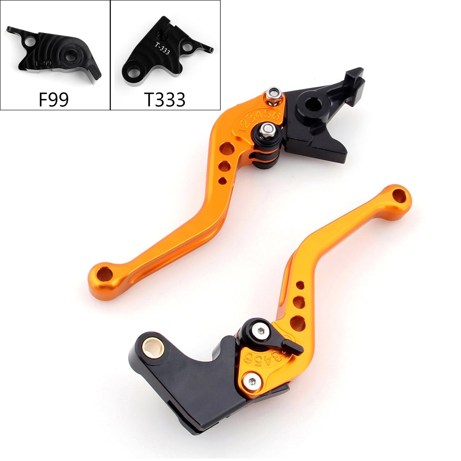 Short Brake Clutch Levers For Triumph SPEED TRIPLE 1050 11-15 DAYTONA 675 R Generic