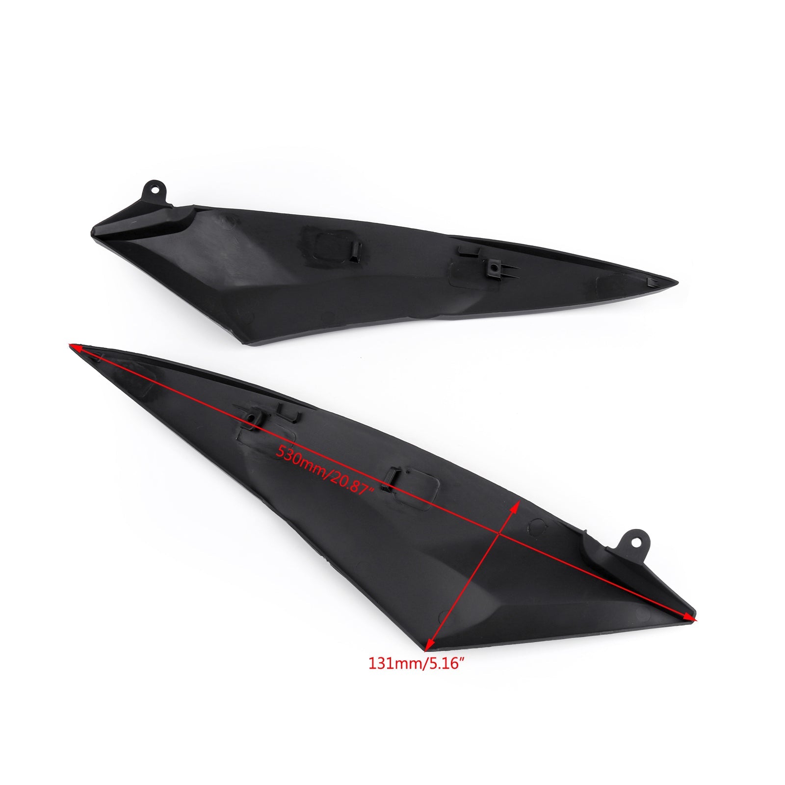 2006-2007 Yamaha YZF R6 tankzijkuippaneel gastankafdekking