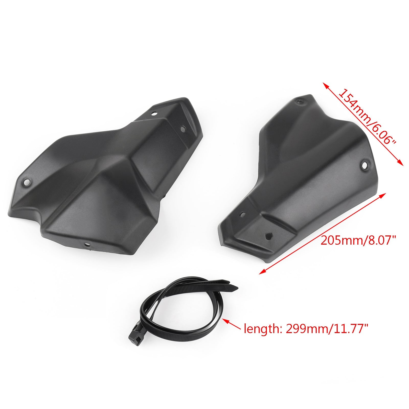 Motorklep/cilinderkopbeschermer Cover Protectors voor BMW R Nine T 2013-2017 Generiek