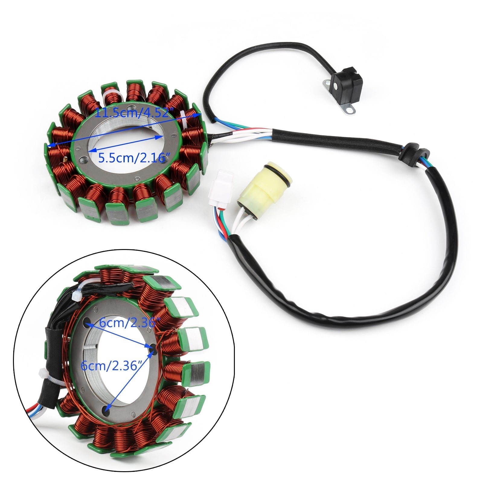 Bobine de Stator pour Yamaha YFM350FX 4x4 YFM40 Big Bear YFM350R YFM350X générique